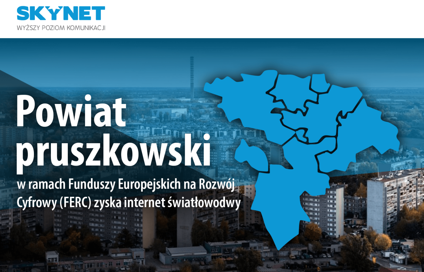 powiat pruszkowski internet światłowodowy